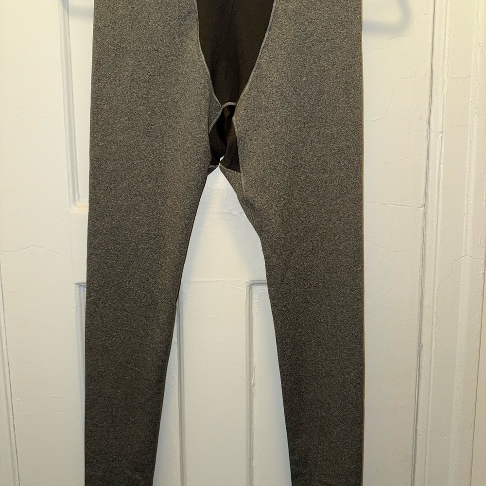 Gray and Black Under Armour Leggings